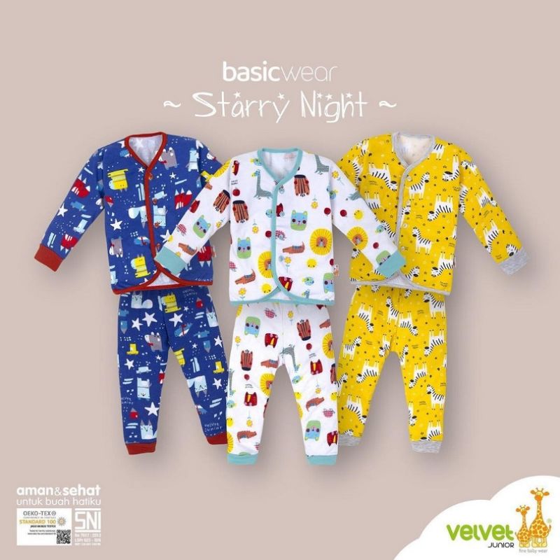 Jual Velvet Junior Setelan Baju Panjang Celana Panjang