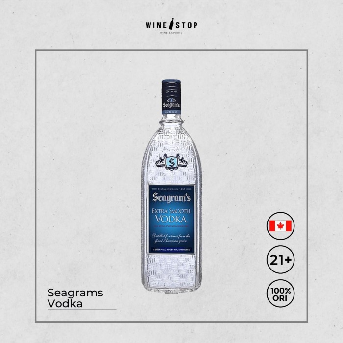 Jual Seagrams Vodka di Seller Winestop Official Store Winestop Official PIK Blibli