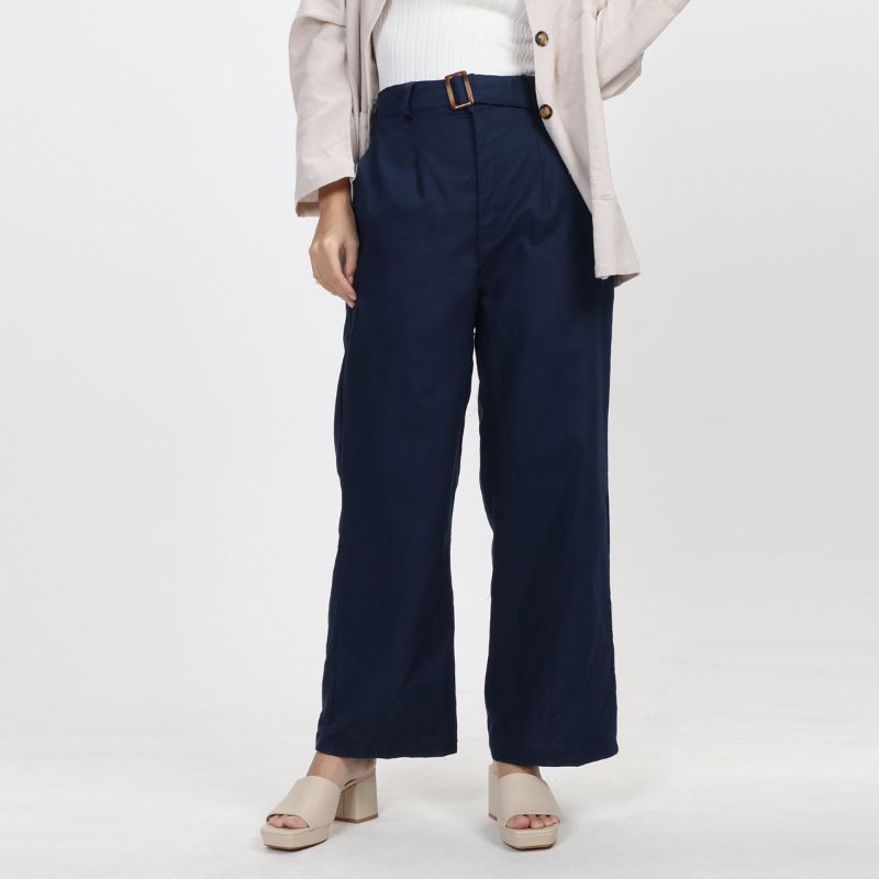 Jual 9 to 12 Pomelo Linen Pants With 