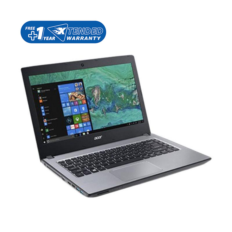 ACER E5-476G-32BL Notebook - Grey [i3-8130U/ 4GB/ 1TB/ MX150 2GB/ 14 Inch/ Win 10] FREE 1Yr Ext Warranty