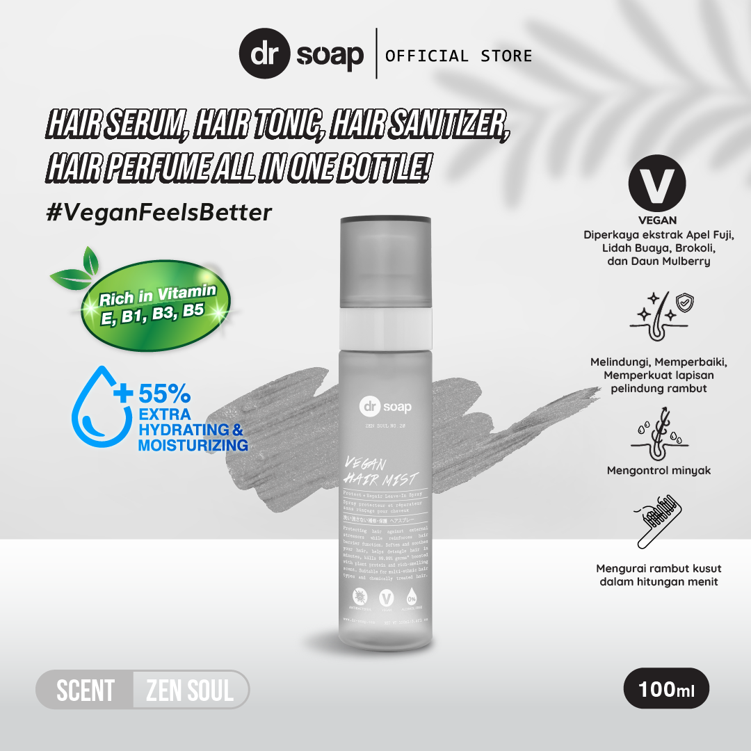 Rekomendasi Produk Vegan Care dari dr SOAP Terbaik