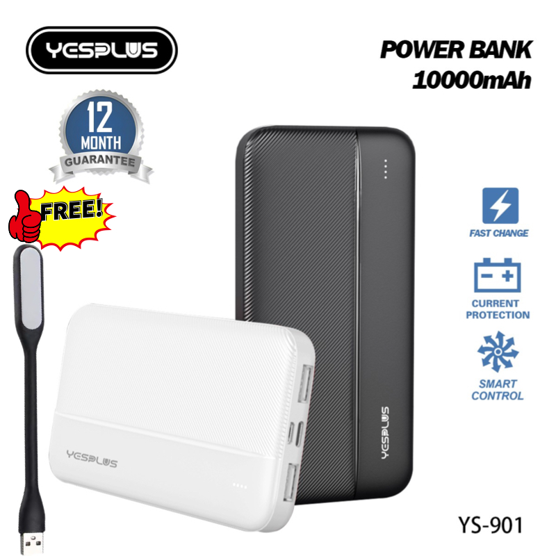 Promo YESPLUS YS-901 Super Charging Power Fully Compatible 10000MAH ...