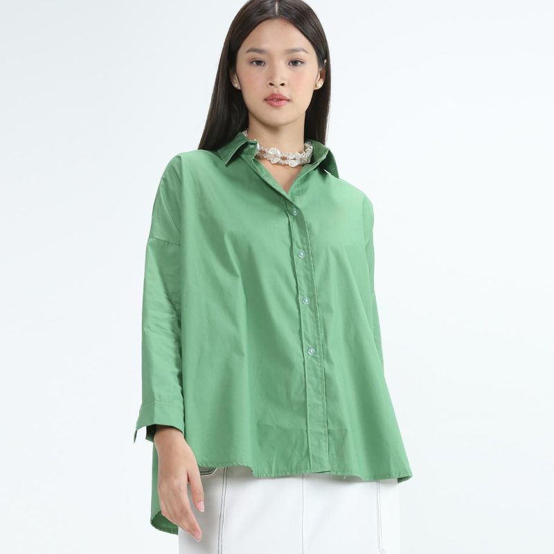 Jual 9 to 12 Zara Oversized Cotton 