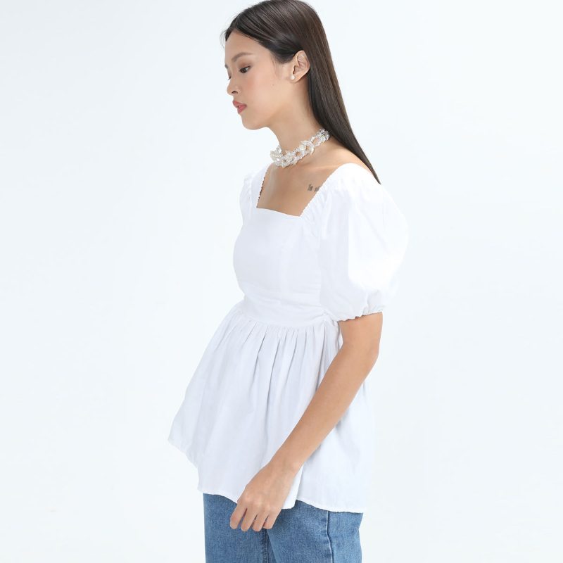 Promo 9 to 12 Cassia Puffy Smock Blouse 