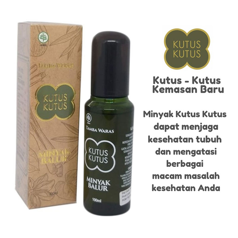 Jual Kutus Kutus Tamba Waras Minyak Balur New Packaging 