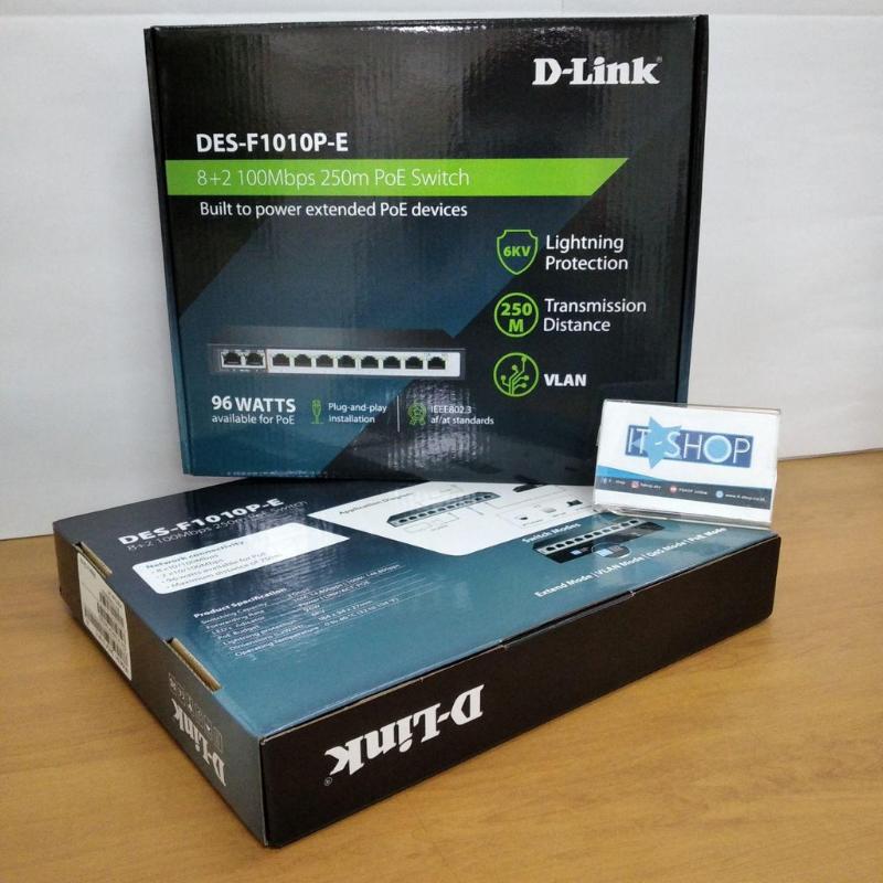 Jual D-link Poe Des F1010p-e Switch Hub Di Seller It Shop Official ...