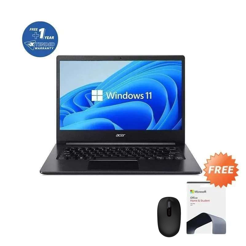 Jual Acer Aspire 3 A314-22-R430 Laptop Black [14 FHD/Athlon 3050U/4GB ...