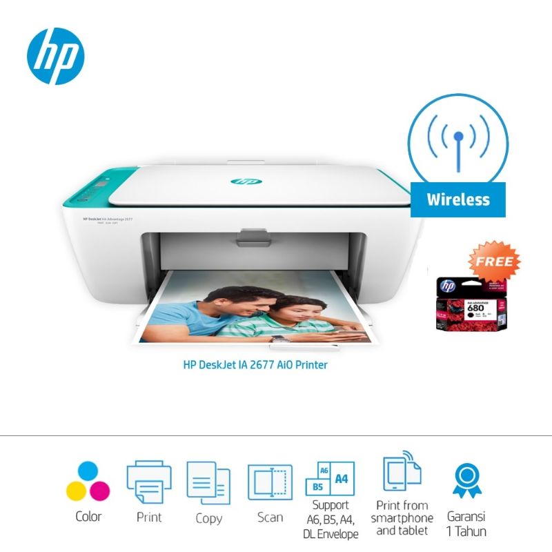 hp deskjet 2677 printer