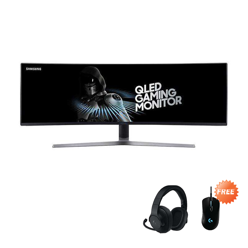 Promo Samsung LC49HG90DMEXXD Curved Gaming Monitor 49-Inch Free Logitech  Headset G433 \u0026 Mouse G403 di Seller Blibli.com - Kota Jakarta Barat, DKI  Jakarta | Blibli