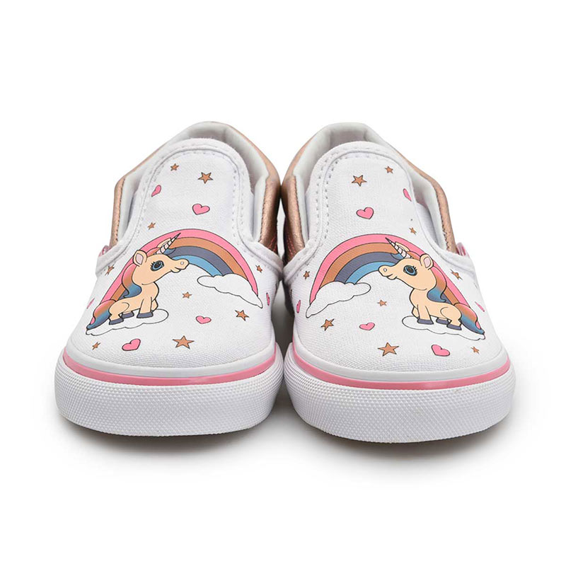 Jual Vans Kids Vn000ex8ugl Unicorn Rainbow Sepatu Anak Pink