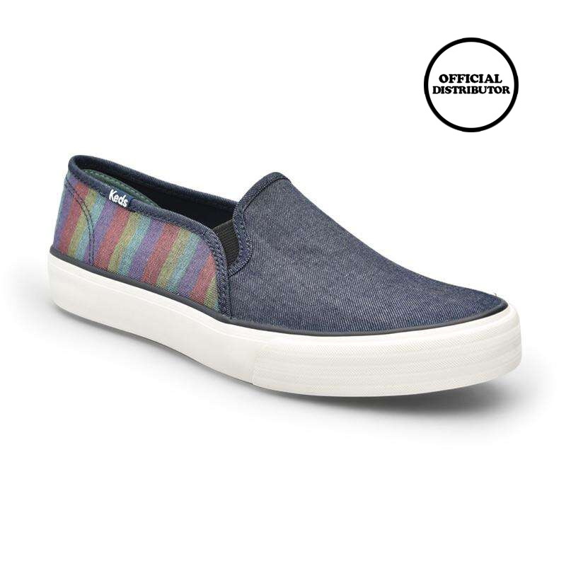 striped keds