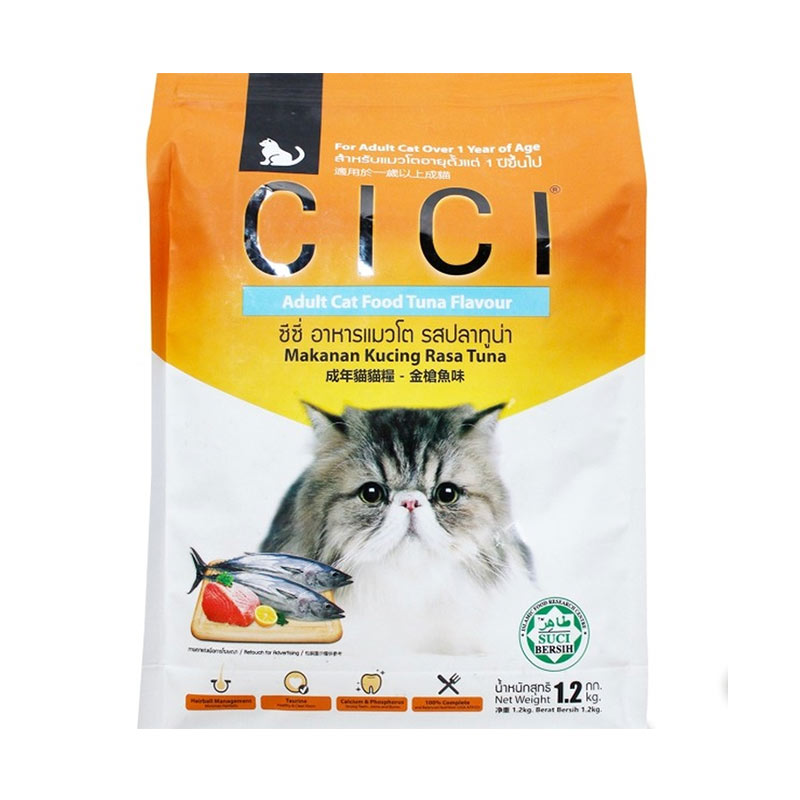 Jual Cici Dry Food Tuna Makanan Kucing 1 2 Kg Murah Januari 2020
