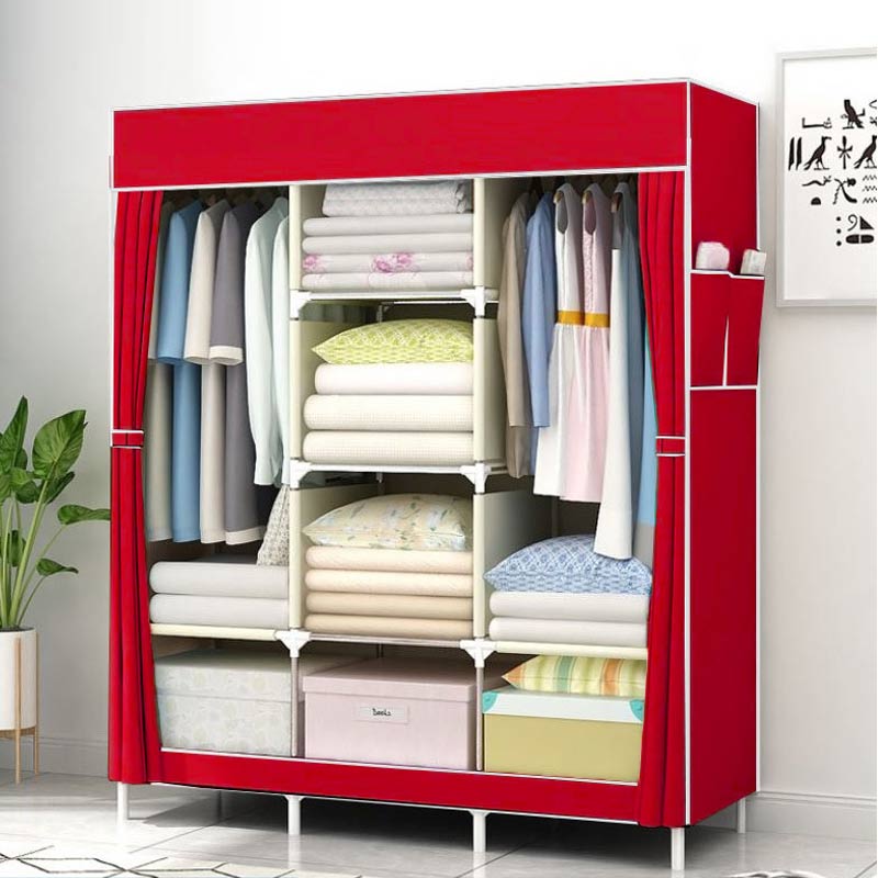 Jual Azonex Y130 Lemari Pakaian Portabel Wardrobe Size Large Online Oktober 2020 Blibli Com
