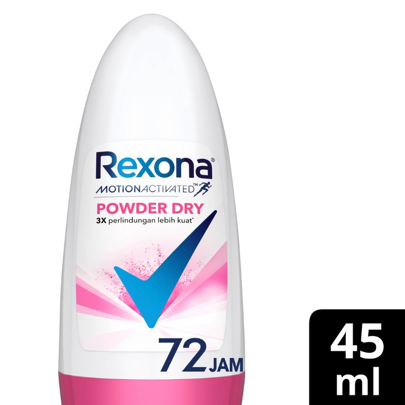 Promo Rexona Women Powder Dry Antiperspirant Roll On Deodorant [45 mL