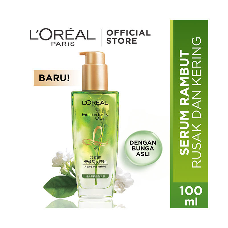 Jual L Oreal Paris Extraordinary Oil Floral Jasmine Perawatan Rambut 100 Ml Online Oktober 2020 Blibli Com
