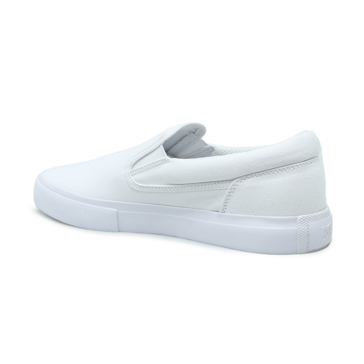 White dc outlet slip ons