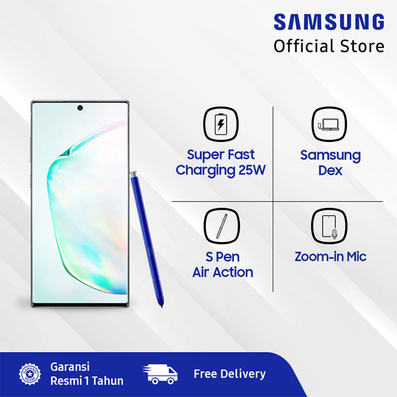 Jual Samsung Galaxy Note10 Smartphone [256 GB/ 8 GB/ A