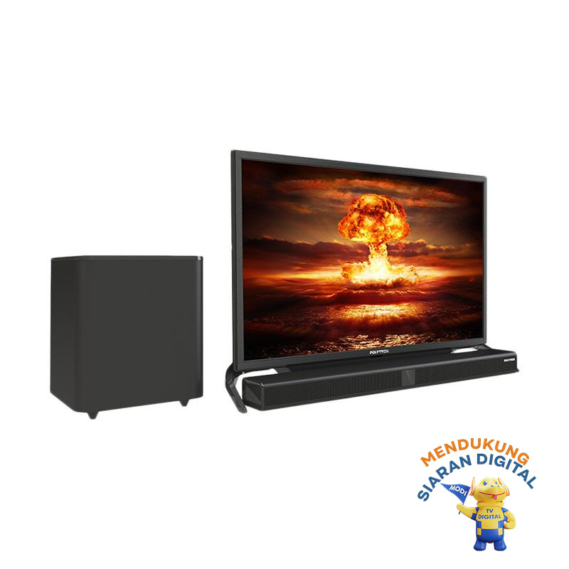 POLYTRON PLD 32B1550 Cinemax Soundbar LED TV 32 Inch