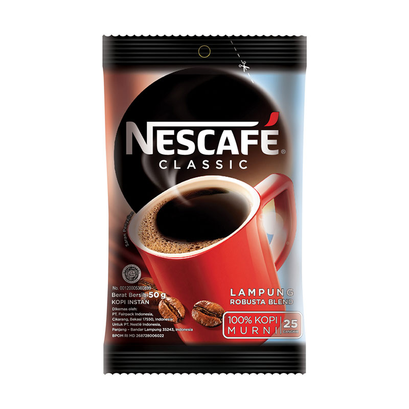 Jual Nescafe Classic Bag 50g Terbaru Juli 2021 | Blibli