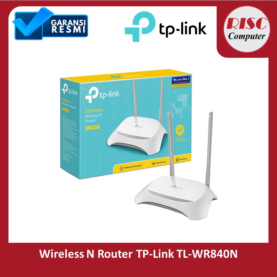 Jual Tplink Tlwr840n Wireless N Router [300mbps] Di Seller Risc
