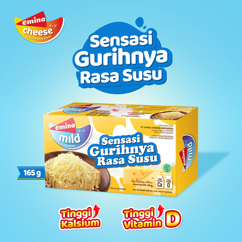 Jual Emina Cheese Mild [165 g] di Seller Blimart Offline Store (Sarana