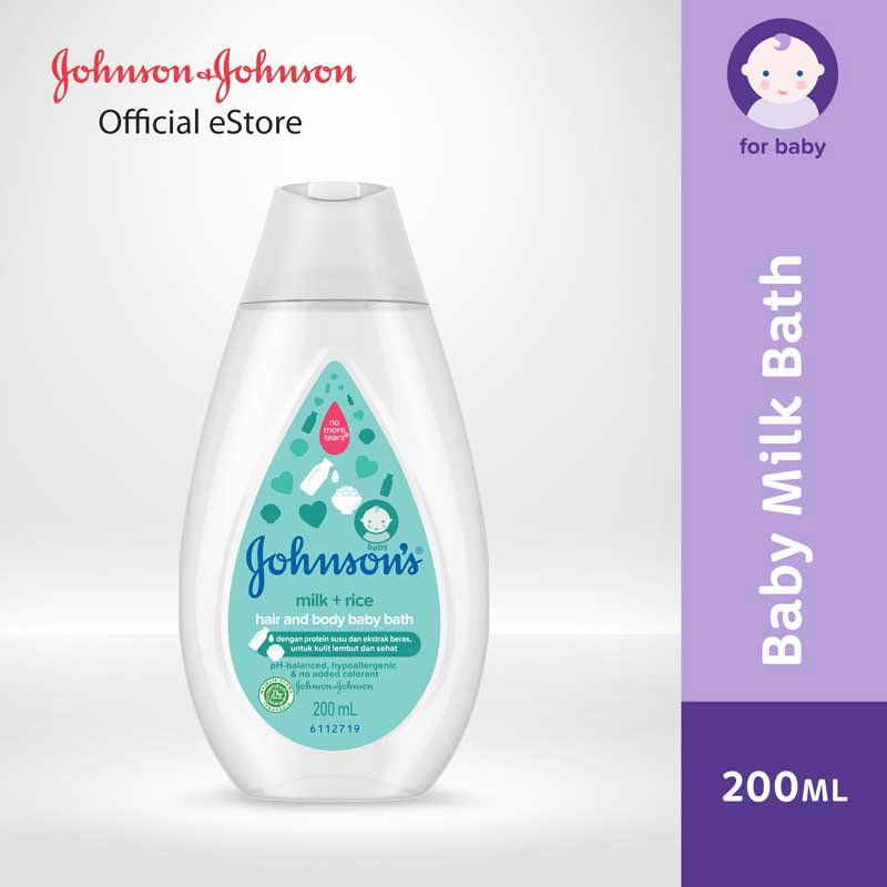 Jual Johnson's Baby Milk Bath 200ml Di Seller Mom To Baby Gunung