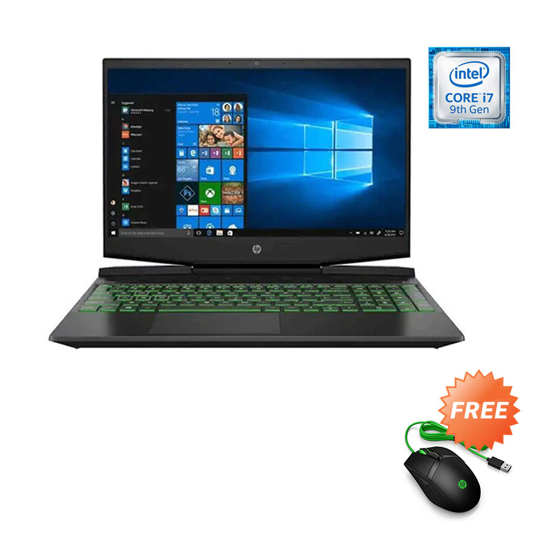 â Hp Pavilion 15-dk0043tx Laptop Gaming - Black [i7-9750h