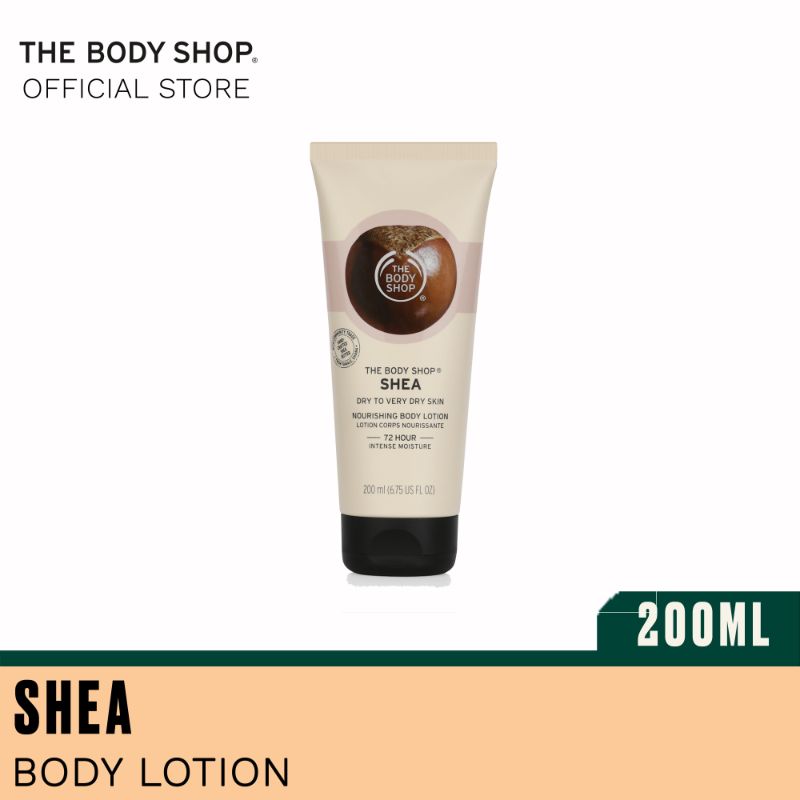 Jual The Body Shop Shea Nourishing Body Lotion [200 mL] di Seller The