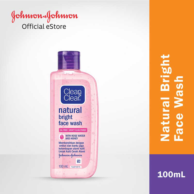 Jual Clean Clear Face Wash Natural Bright 100ml Murah Mei 2021 Blibli