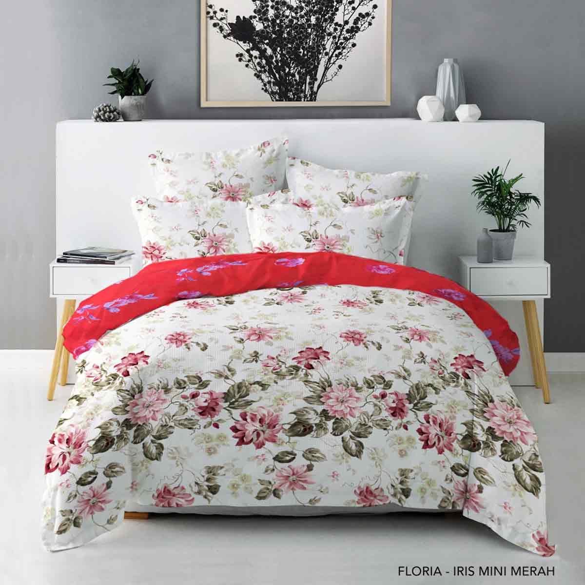 Scandio By King Rabbit Motif Floria, Bed Cover King Rabbit
