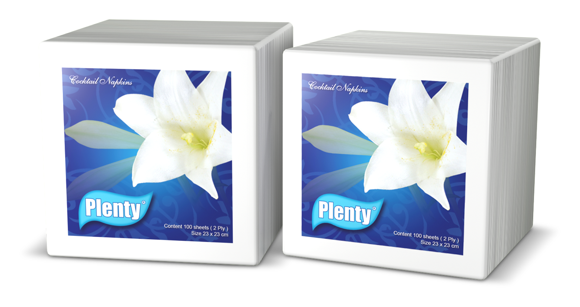 Promo PLENTY Cocktail Napkin Tissue PLCN 003 100 sheets Diskon 22% di