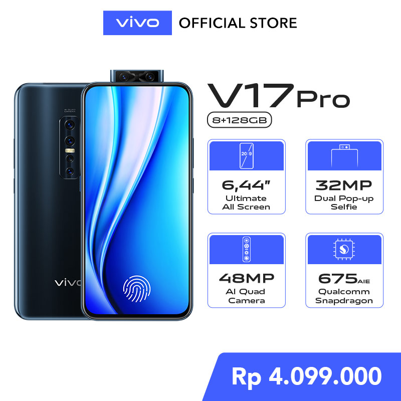 Jual vivo V17 Pro 8GB/128GB - 6,44 FHD Ultimate All Screen, Super