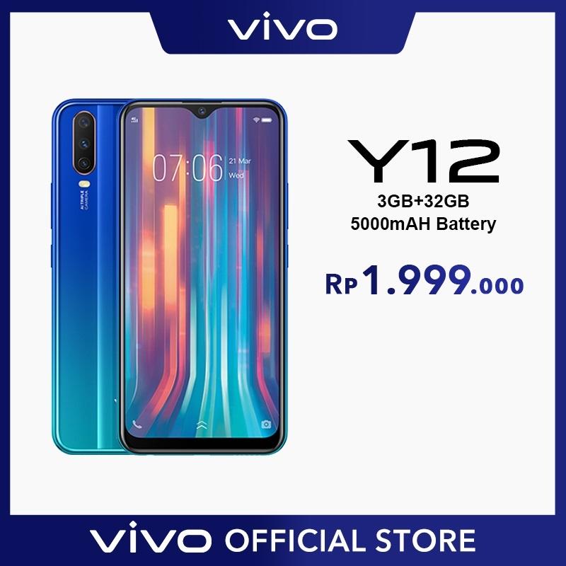 Jual vivo Y12 Smartphone [32 GB/ 3 GB] di Seller lion phone - Kota