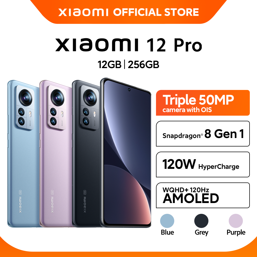 Jual Xiaomi Official Xiaomi 12 Pro (12/256GB) Snapdragon® 8 Gen 1 50MP ...
