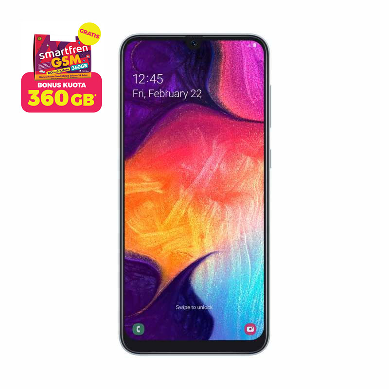 Jual Samsung Galaxy A50 Smartphone [128gb/ 6gb] Stater Pack Sp Bosku