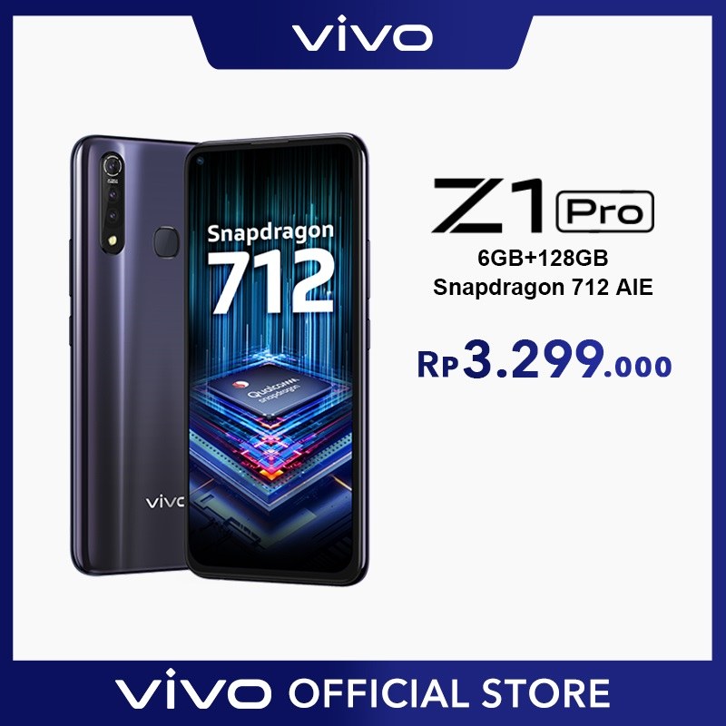 Jual VIVO Z1 Pro Smartphone [6 GB/ 128 GB] Online Februari