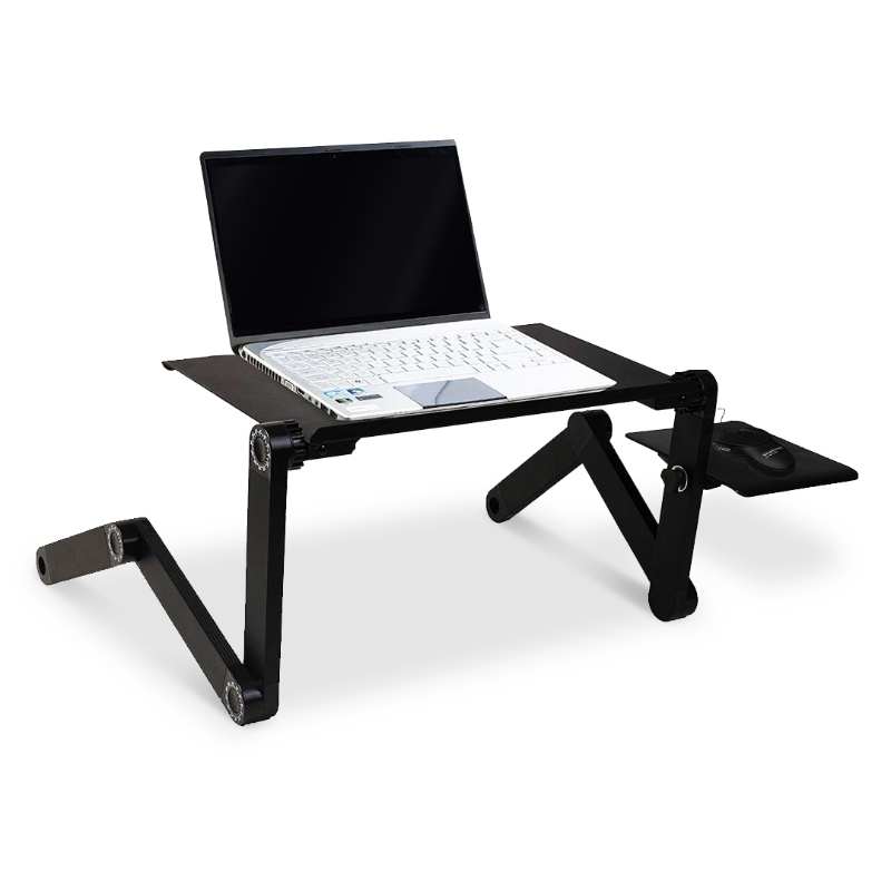 Jual Meja  Laptop Lipat Portable  Stand  Aluminium Cooler Big 