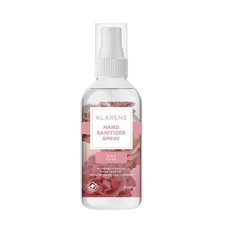 Promo Klarens Pink Rose Hand Sanitizer [60 mL] di Seller Blibli.com