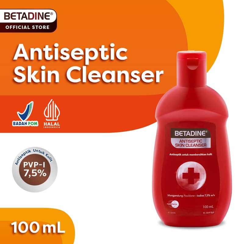 Review Betadine Antiseptic Skin Cleanser — Efektif untuk Kulit Berjerawat