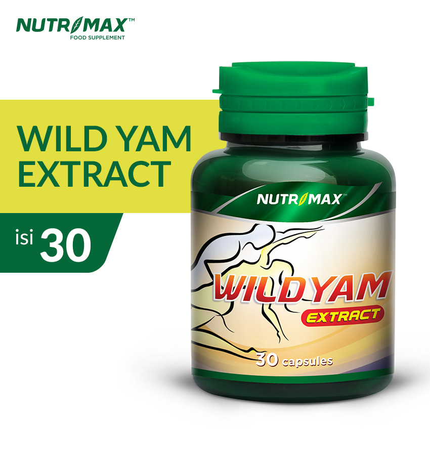 Promo Nutrimax Wild Yam Extract Suplemen Kesehatan [30 Kapsul] Diskon 26 di Seller