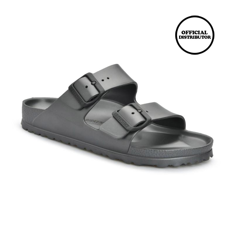 birkenstock metallic anthracite eva