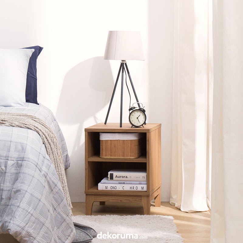 Jual Dekoruma Nara Bed Side Table Nakas Meja Samping Tempat