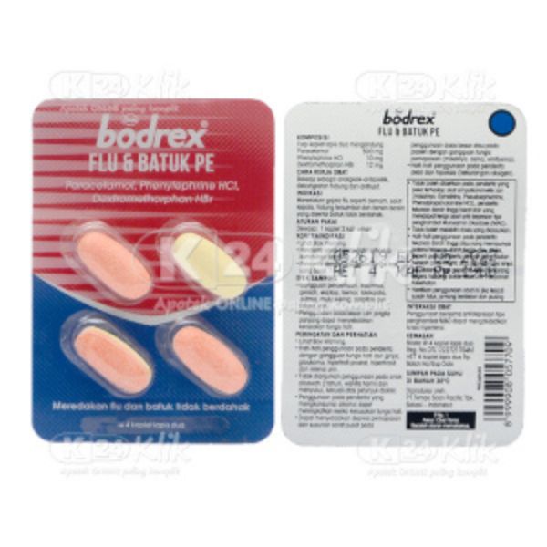Jual Bodrex Flu dan Batuk PE [4 Tablet] di Seller CV PUMUNU ...