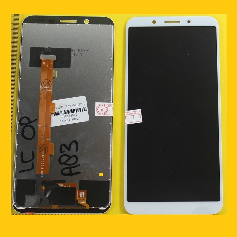 Jual LCD LAYAR GAMBAR LCD OPPO A83 + TOUCHSCREEN LAYAR SENTUH TS PUTIH