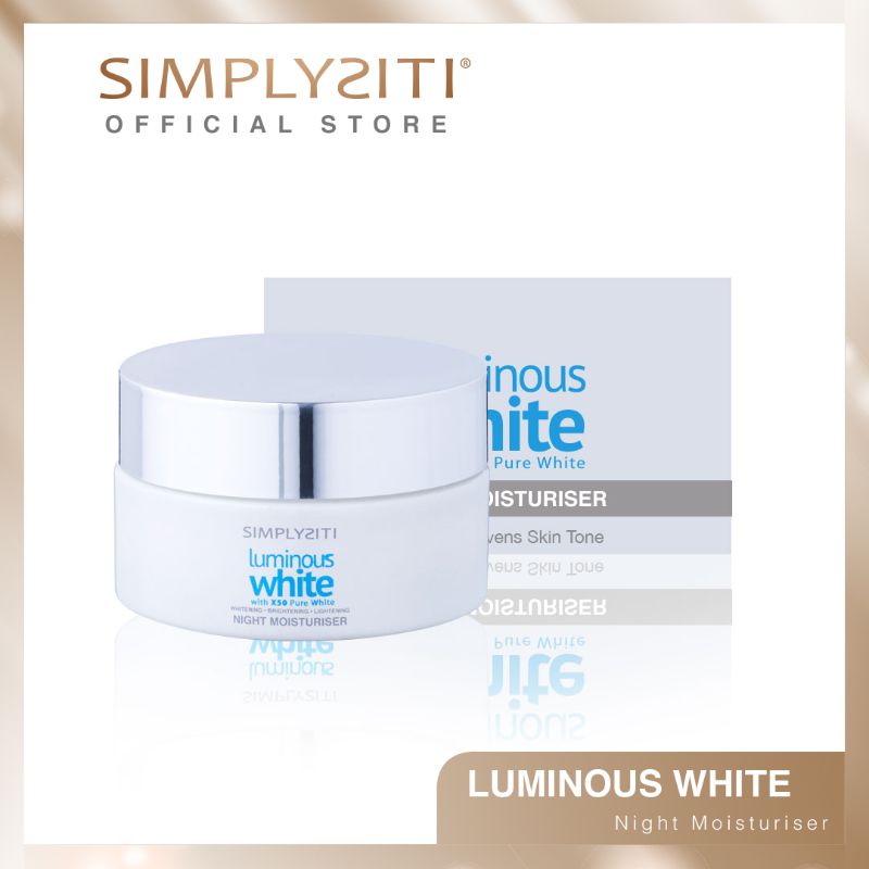 Jual Simplysiti Luminous White Night Moisturiser Terbaru November 2021 Harga Murah Kualitas Terjamin Blibli