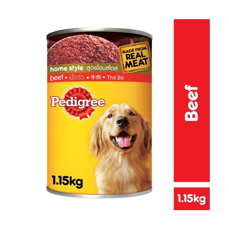 âˆš PedigreeÂ® Makanan Anjing Basah Kaleng Rasa Beef [1150 G