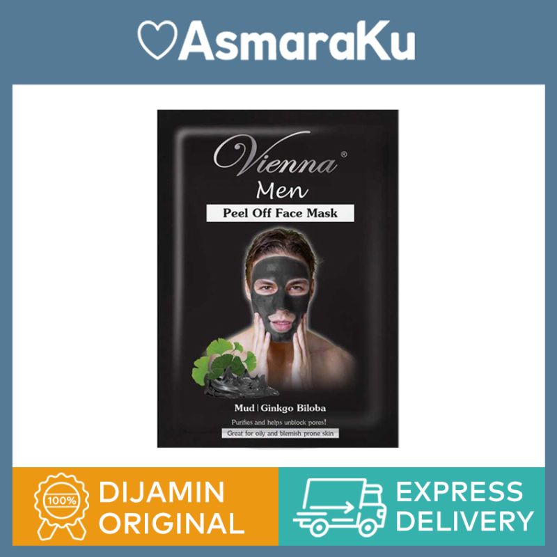 Download Jual Vienna Facial Mask Men Peel Off 15 Ml Online November 2020 Blibli Com PSD Mockup Templates