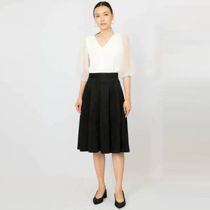 formal midi skirt
