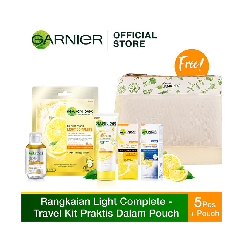 Jual Garnier Light Complete Travel Pack Terbaru November 2021 Harga Murah Kualitas Terjamin Blibli