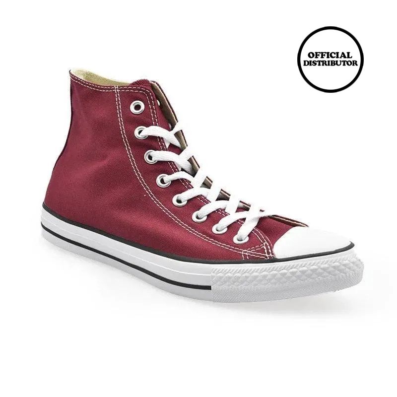 Jual Converse All Star Hi Sepatu Sneakers Wanita Maroon di